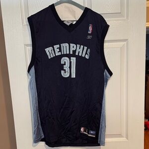 Memphis Grizzlies Navy and Light Blue Jersey, Shane Battier #31